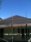 Rear elevation of property prior to conversion