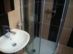 Completed en-suite fully tiled