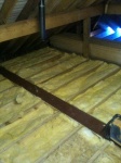 First fix showing sub-floor and structural steels
